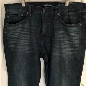 Lucky Brand 410 dark blue wash (34/30)